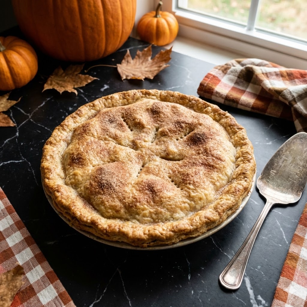 Mock Apple Pie Ritz Crackers: A Nostalgic Classic Made Simple 2 Mock Apple Pie with Ritz Crackers on rustic table