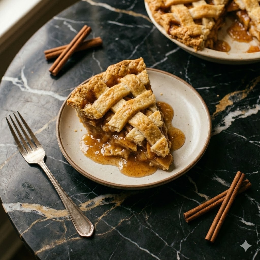 Mock Apple Pie Recipe: 7 Reasons This Dessert Still Stuns 2 Slice of mock apple pie with golden lattice crust and syrupy filling