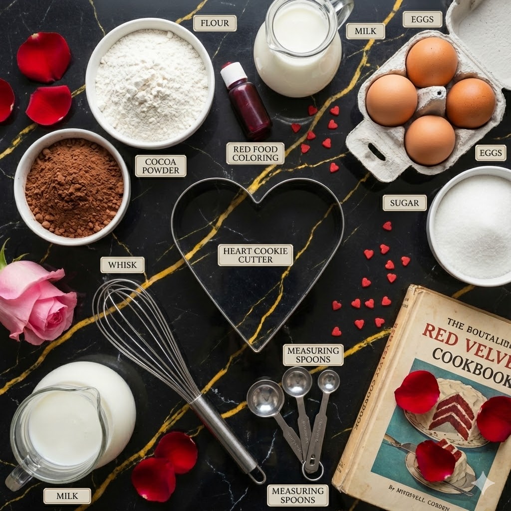 Valentines Day Cakes That Say “I Love You” in Every Bite 6 Ingredients for valentines day cakes