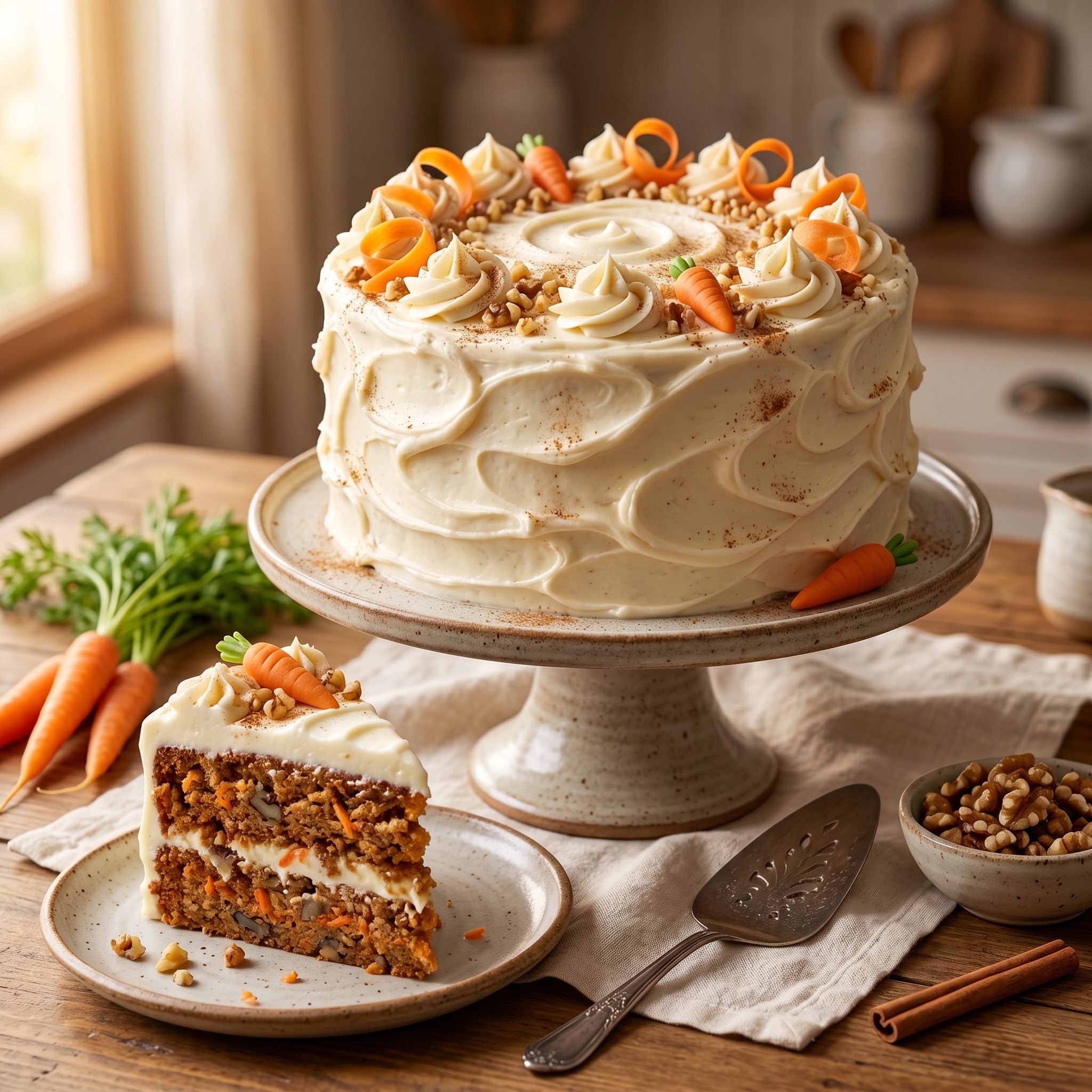 Carrot Cake Recipe with Cream Cheese Frosting 1 Carrot Cake Recipe with Cream Cheese Frosting