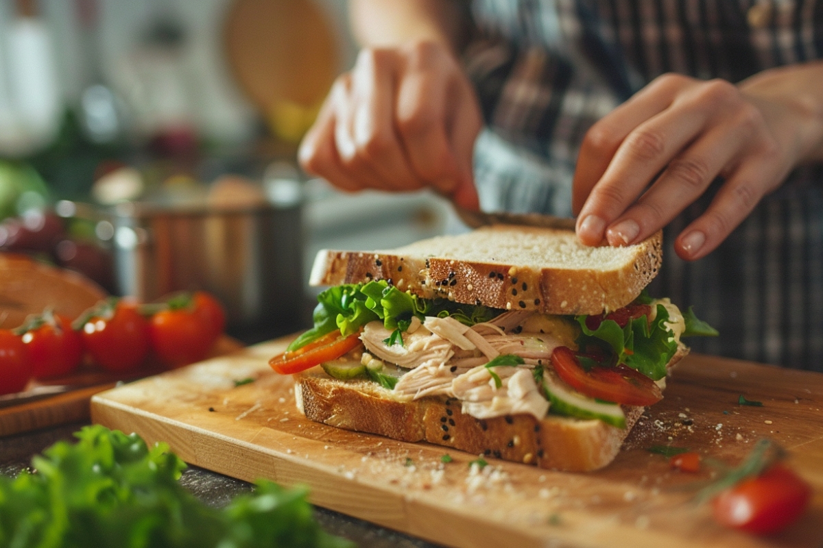 how to keep chicken salad sandwiches from getting soggy