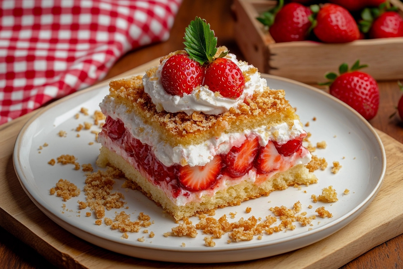 What Is Strawberry Shortcake Crumble Made Of