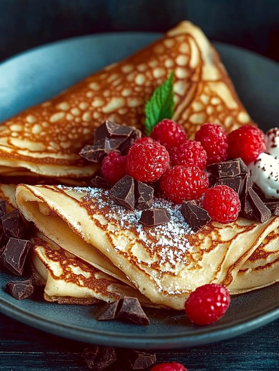 French Chocolate Crepes