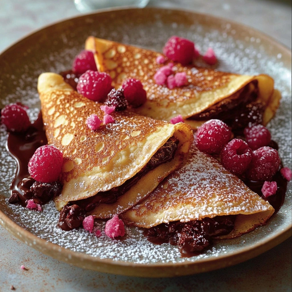 French Chocolate Crepes