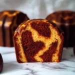 Halloween Marble Loaf Cake