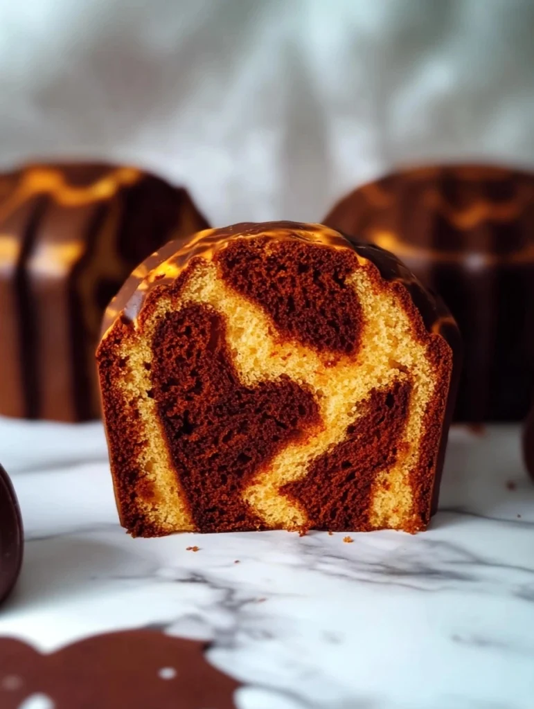 Halloween Marble Loaf Cake