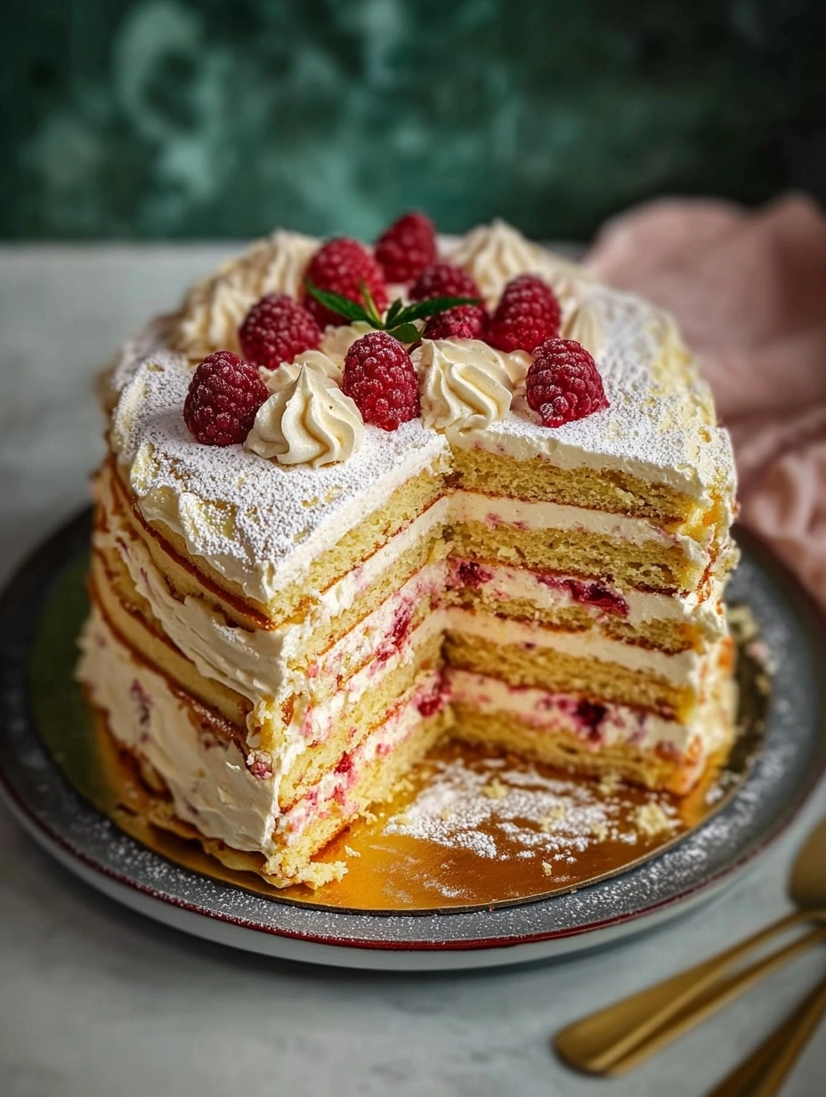 Vanilla-and-Raspberry-Pancake-Layer-Cake