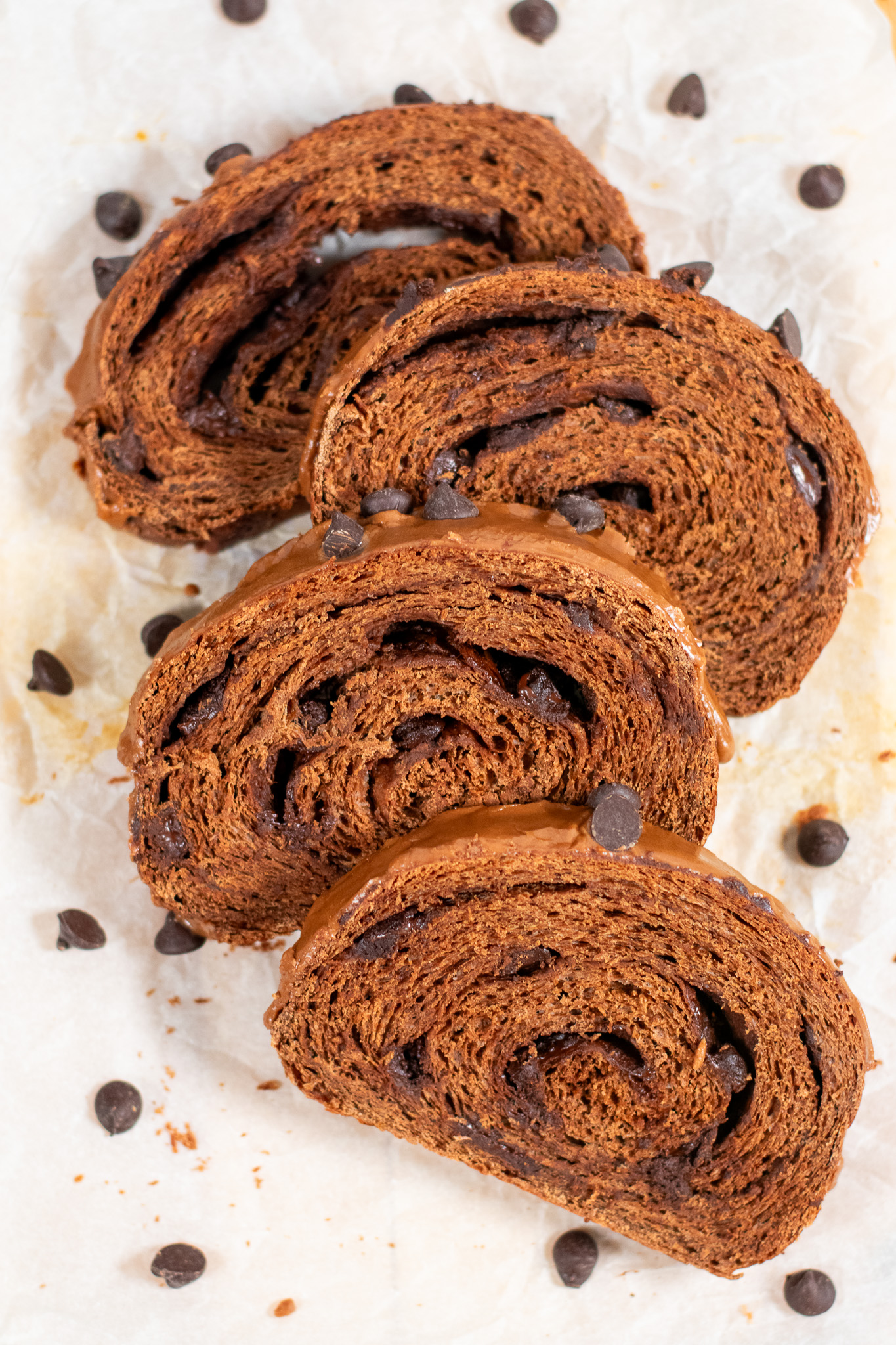 Chocolate Swirl Bread