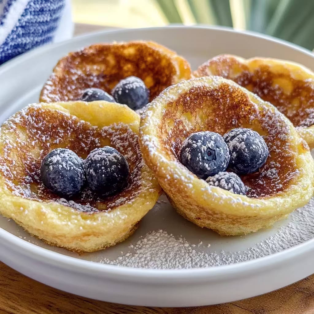 Mini Dutch Baby Pancakes