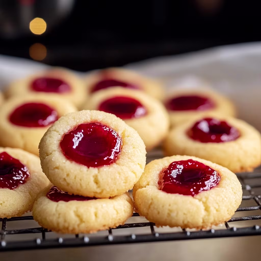 swedish cookies with jam