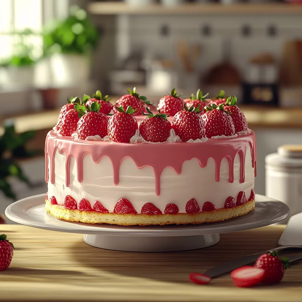 strawberry cake history