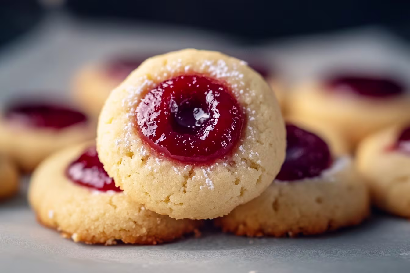 swedish cookies with jam